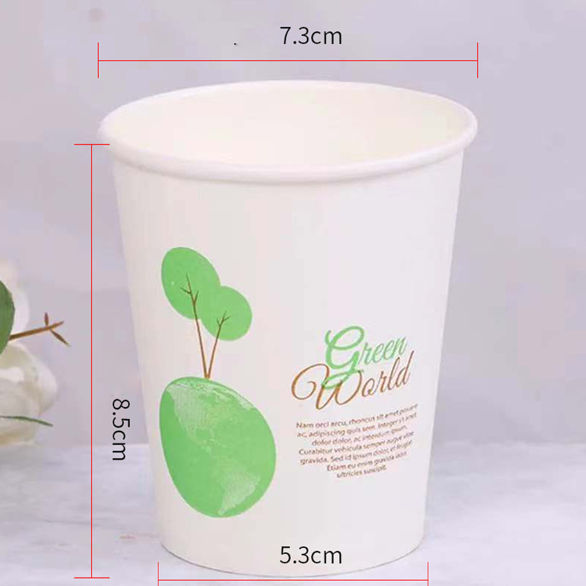 [Lốc 50 chiếc] Ly giấy, cốc giấy dùng 1 lần Misino cao cấp