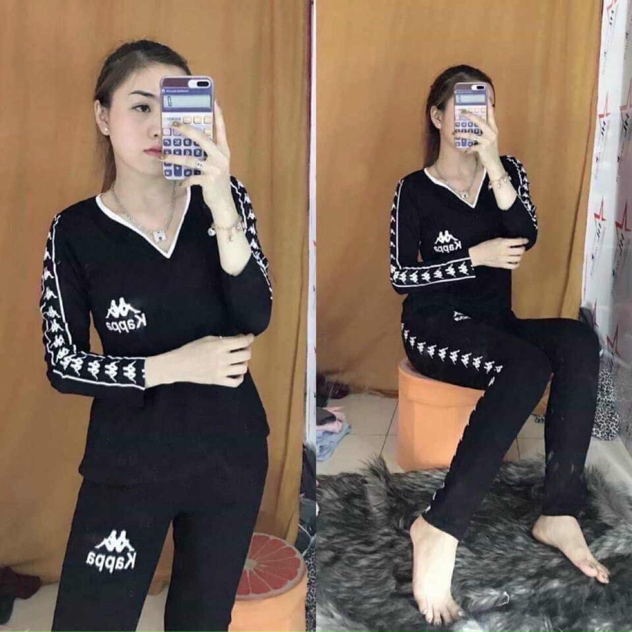 [HCM]bộ đồ cotton dài tay cao cấp