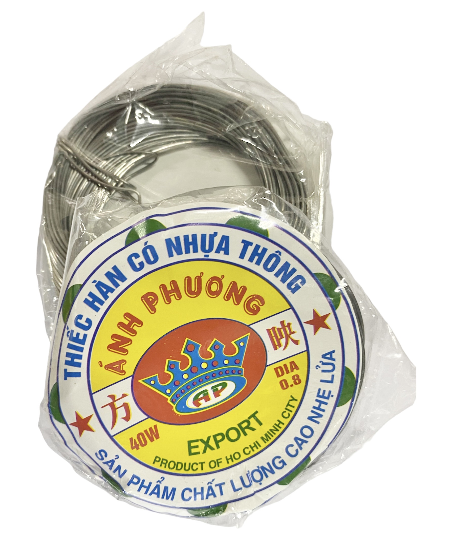 Chì hàn ÁNH PHƯƠNG Cuộn 80gr 0.8mm (Thiếc Hàn)