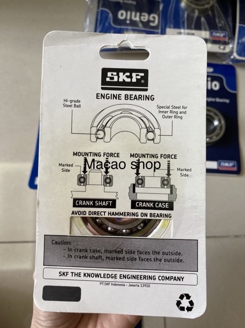 Vòng bi zin SKF 6905 indo