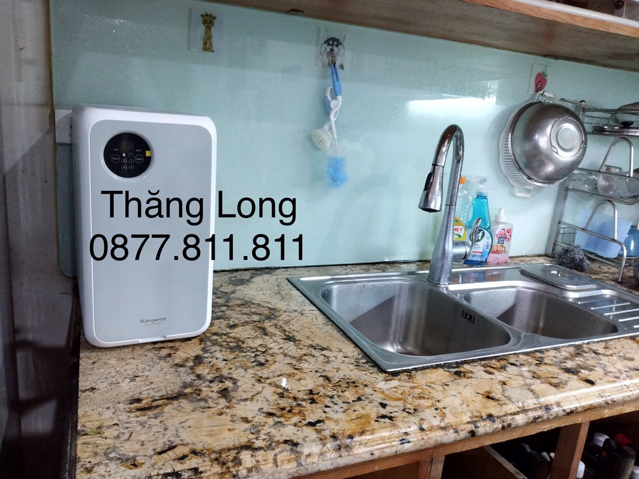 Kangaroo Hydrogen Kg400Hu Water Purifier - Installed