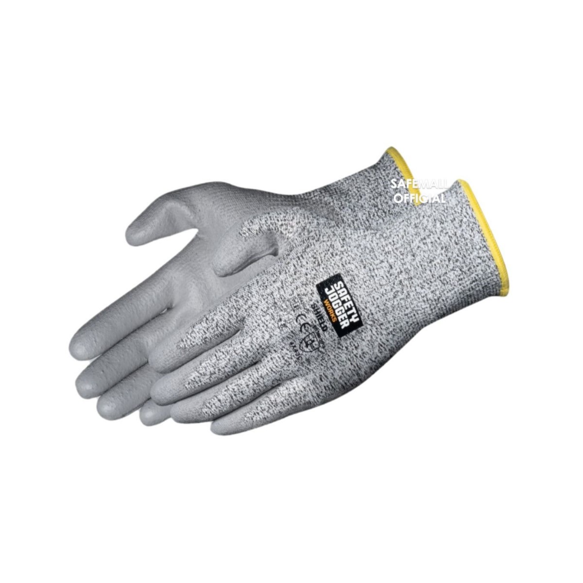 Combo 5 pairs/2 pairs 5 safety joggers shield anti-cut safety work gloves full cut resistant anti-stab-proof breathable glove, high quality-authentic safemall/safety Mart official