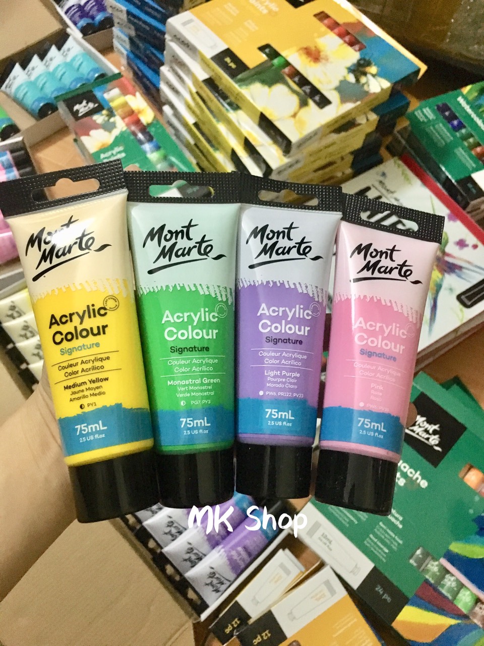 Màu Acrylic MONT MARTE Tuýp 75ml