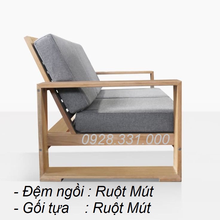 Nệm ghế Sofa gỗ theo kích thước yêu cầu