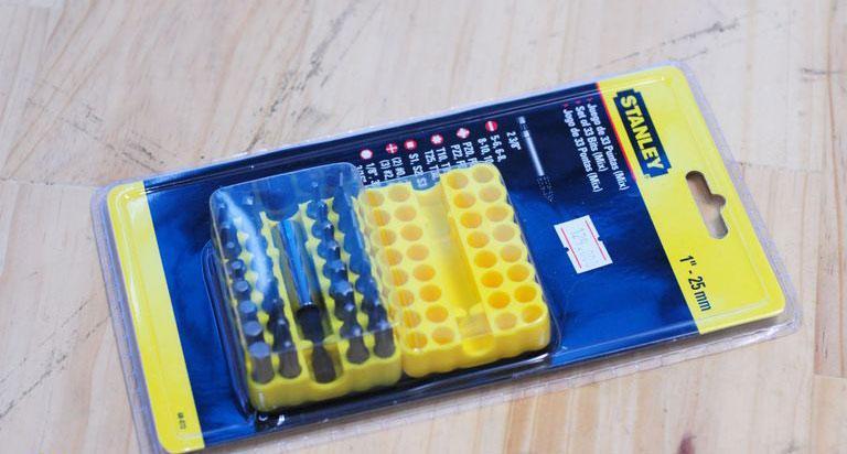 33 chi tiết Bộ đầu vít Stanley 68-072