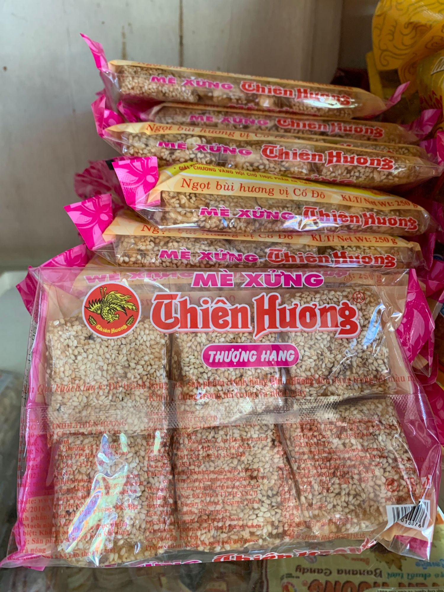 Mè Xửng Dẻo Hương 250G