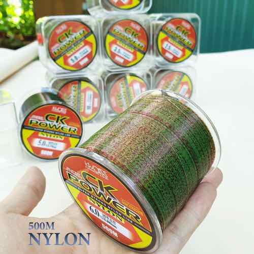 [Siêu Bền_Rẻ] Cước Câu Cá Tàng Hình 100% Nylon Power 500M