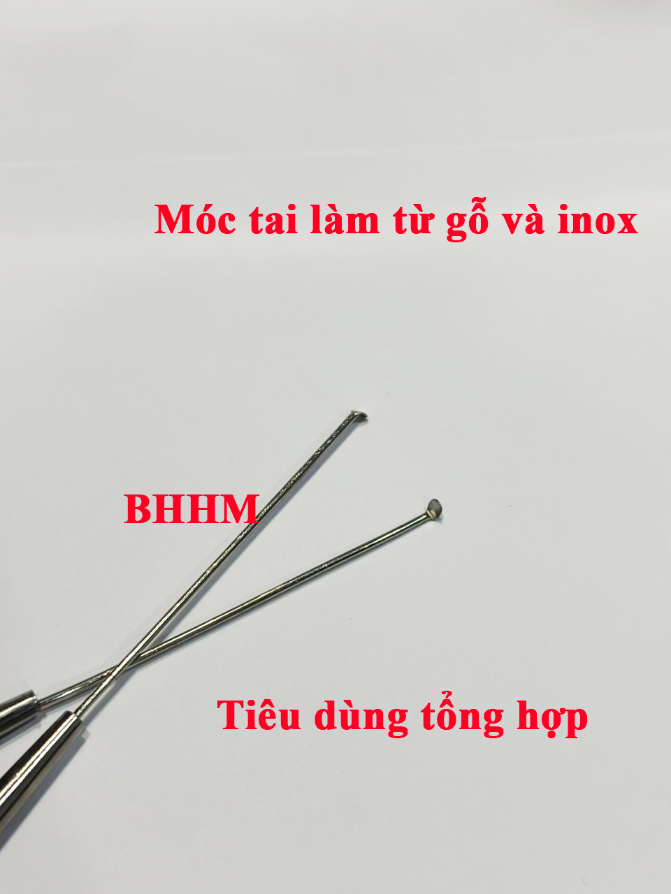 Set 2 cây móc tai cán gỗ NGHĨA VINA.