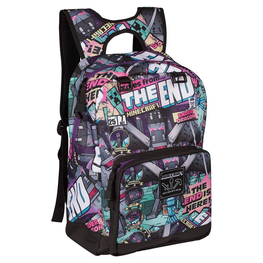 Minecraft Backpack MC Steve Creeper Cartoon School Bag Travel Bag Large capacity Kids School Gifts Computer Notebook Bag high quality high quality