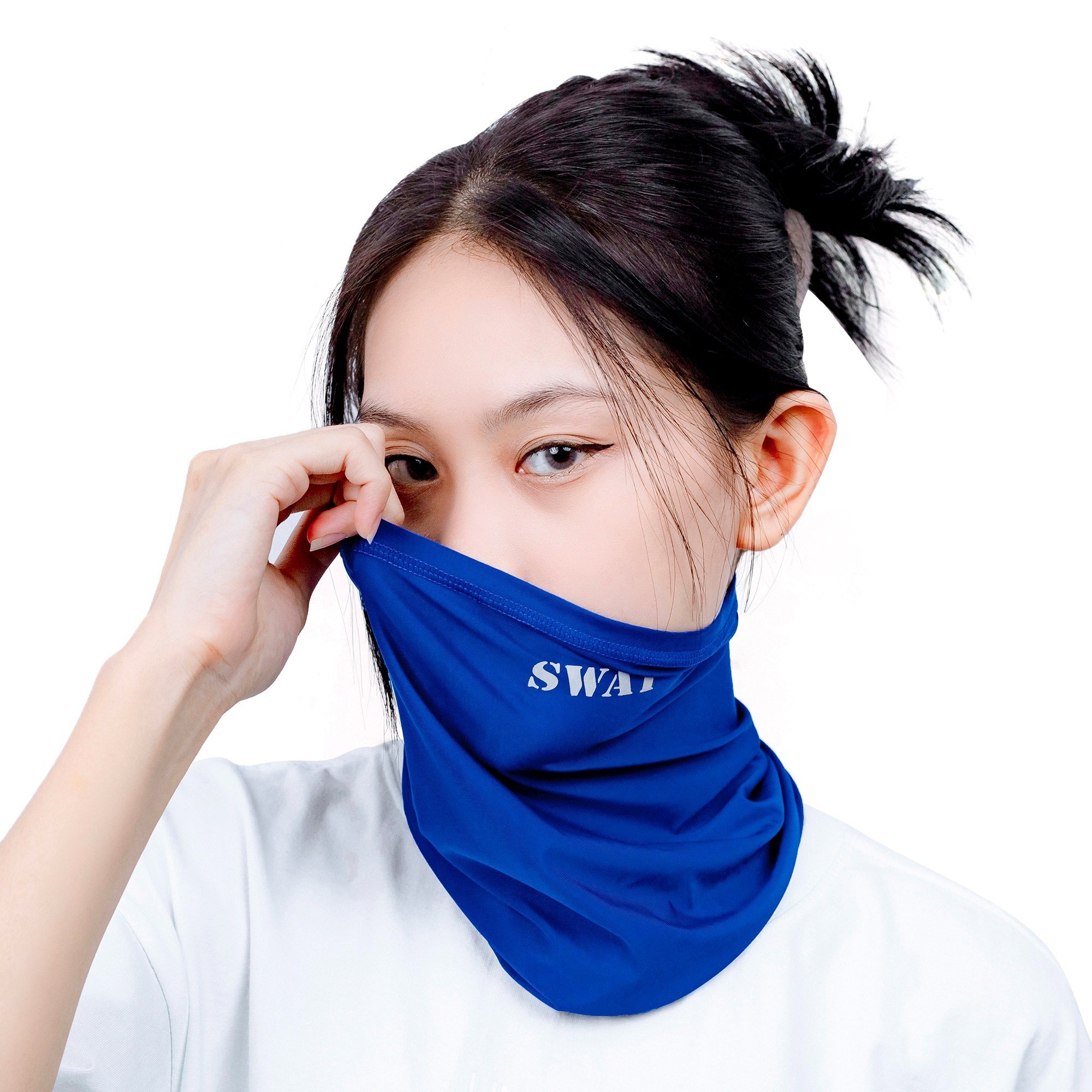 Khăn đa năng Full Swat cao cấp - Màu xanh