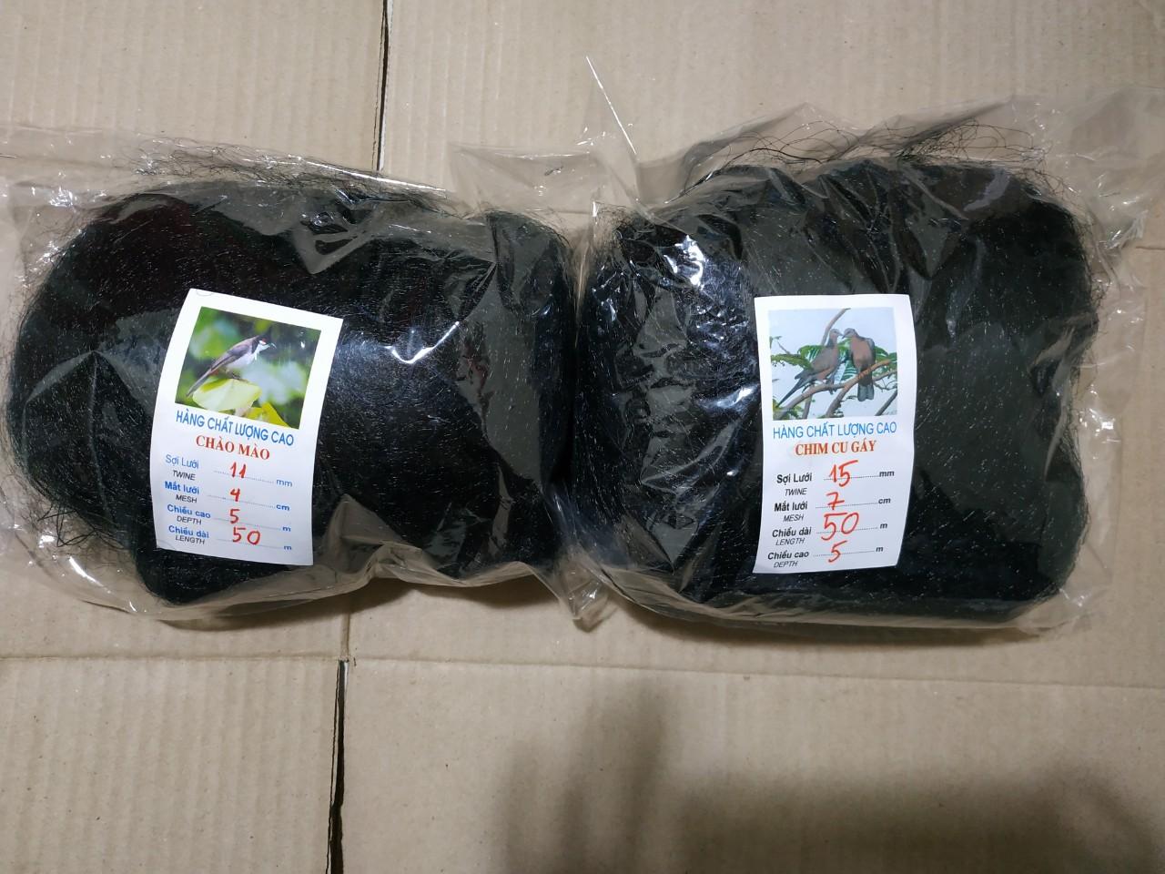 Lưới bẫy chim tàng hình Thái Lan 50m mới về ạ