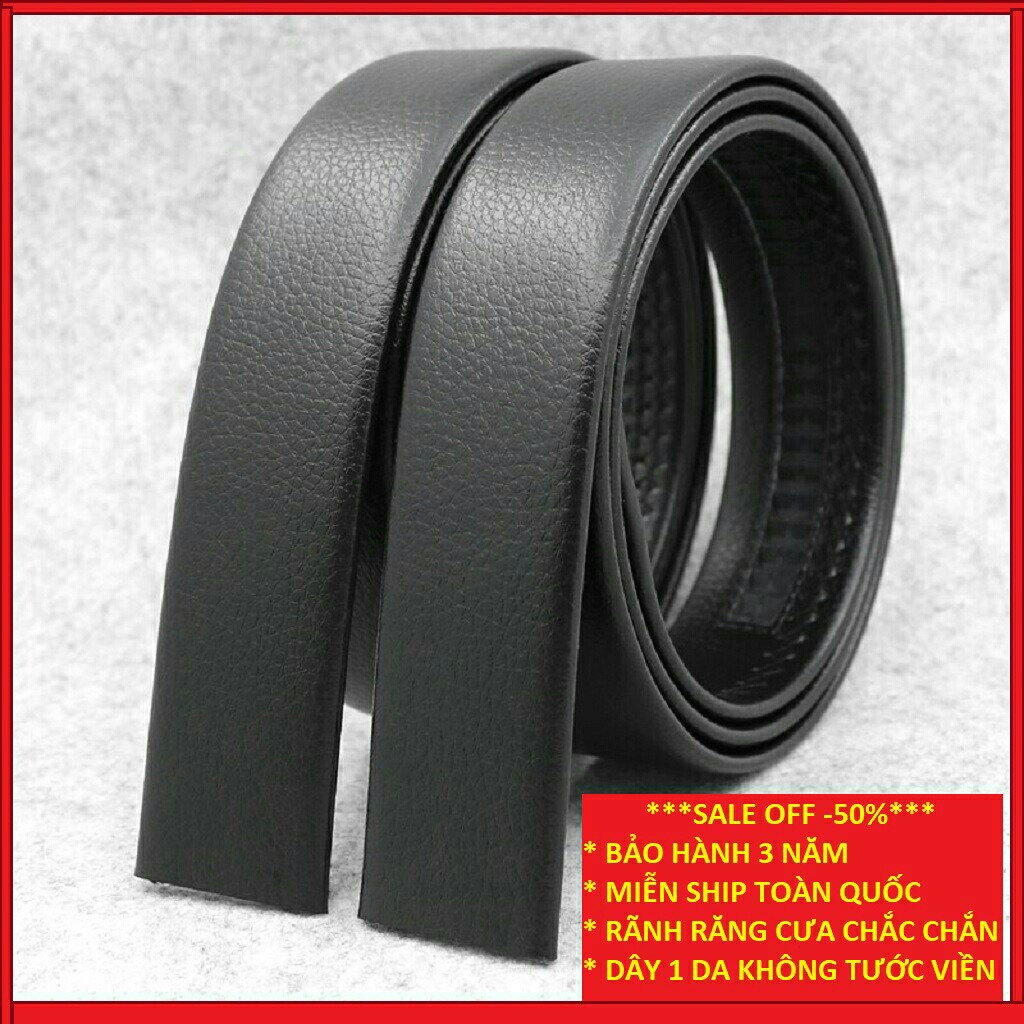 Thắt lưng nam dây da cao cấp, khóa tự động chống gỉ