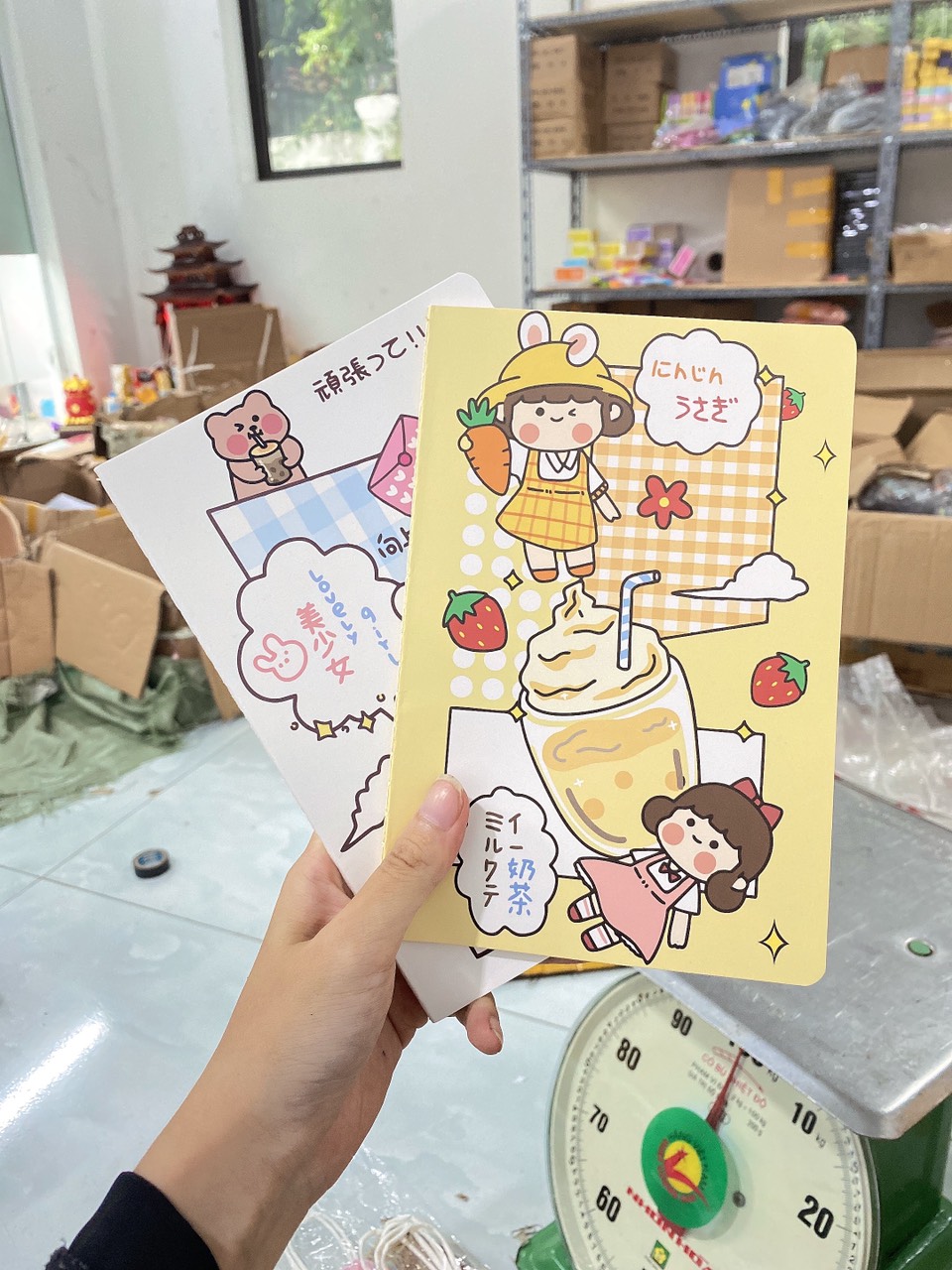 Sổ Tay Lò Xo A5 Bìa Cute