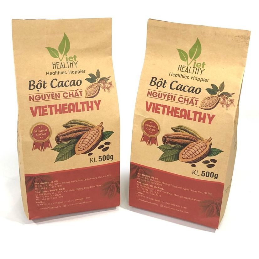 Bột Cacao nguyên chất 500g