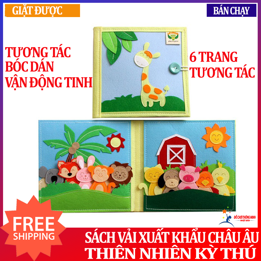 Khasa Cloth Books For Preschool Washing Children: Cloths Age-Elves