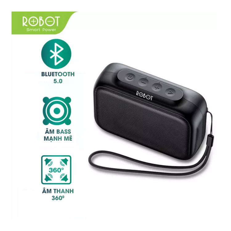 Loa bluetooth Robot RB100 mini công suất 3w - Bảo Hành 1 Đổi 1