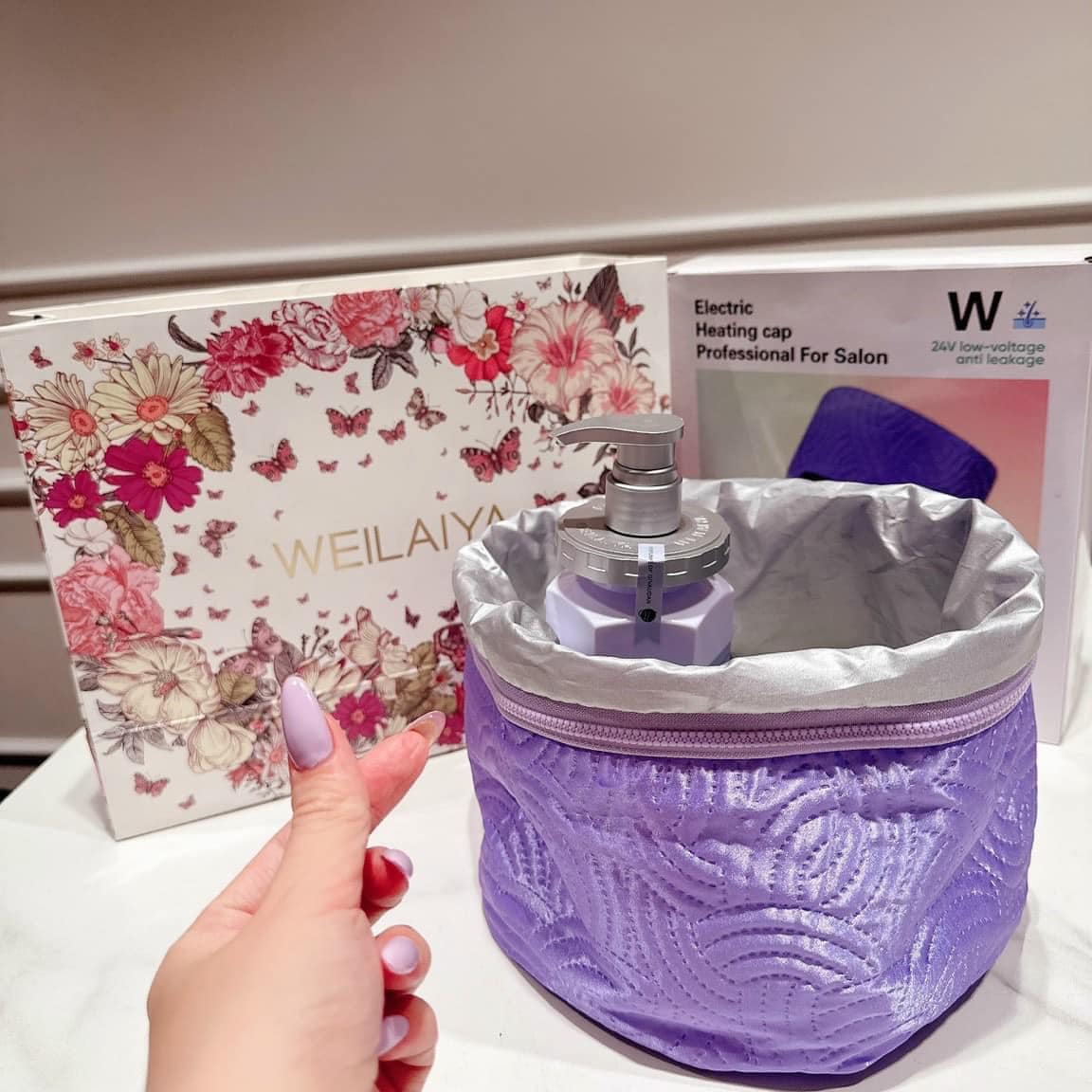 Mũ Hấp Tóc Cá Nhân Weilaiya (Hàng Gift)