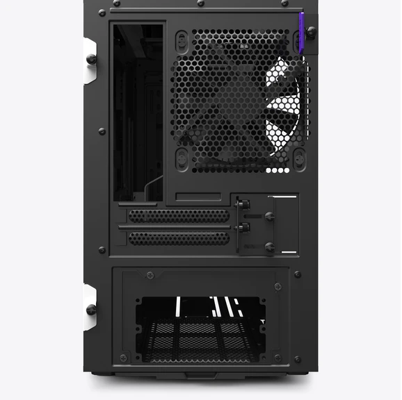 VỎ CASE MÁY TÍNH NZXT H210i - MATTE WHITE/BLACK