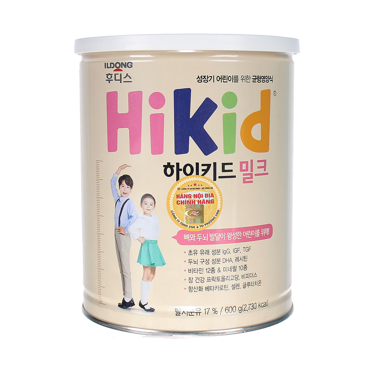 Sữa Hikid Hàn Quốc tăng Chiều cao, Cân nặng
