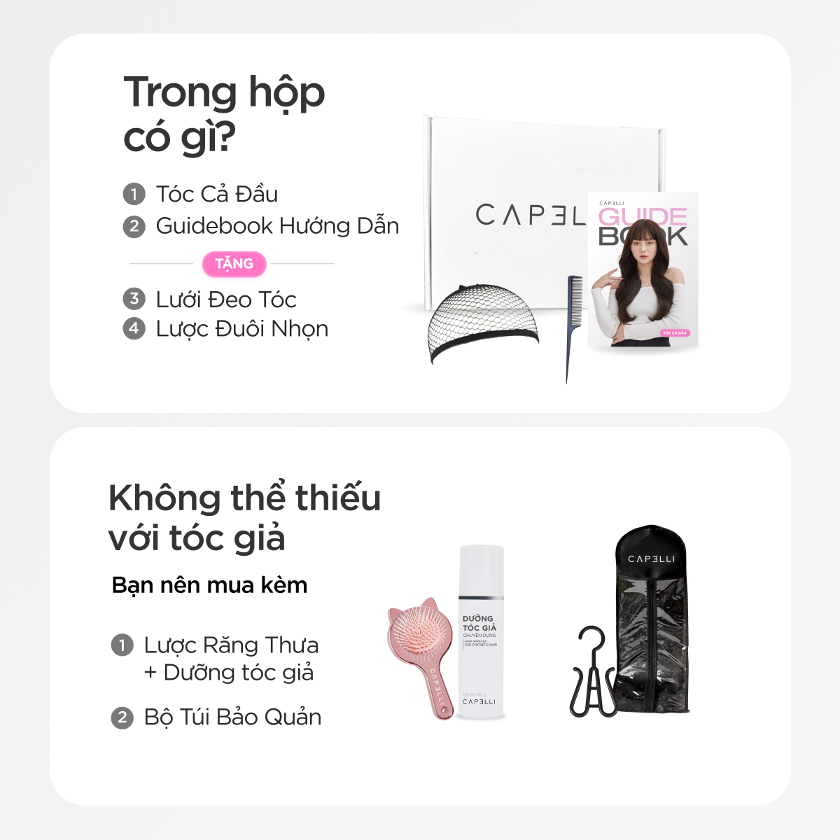 Tóc Cả Đầu CAPELLI Michiko Wig