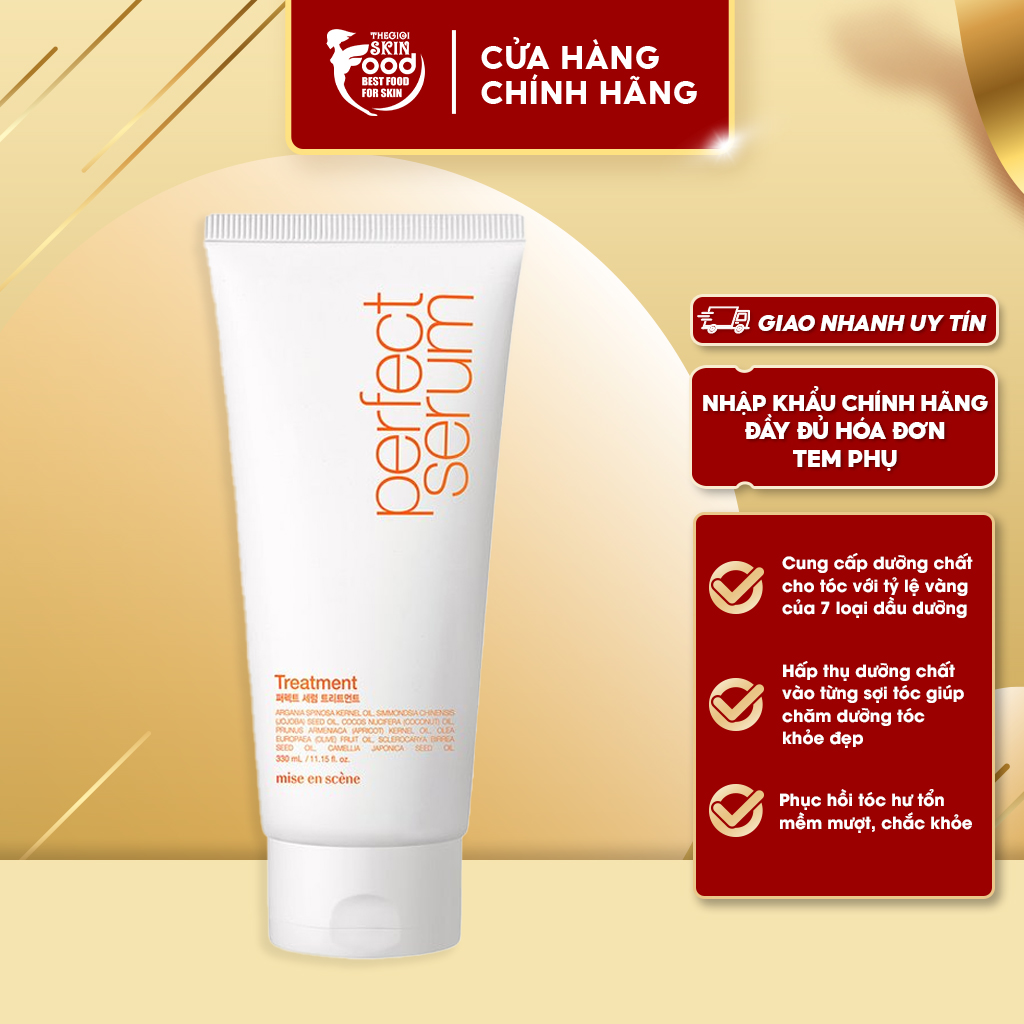Kem Xả Giàu Dưỡng Chất, Phục Hồi Tóc Hư Tổn Miseen Scène Perfect Serum Treatment 180ml