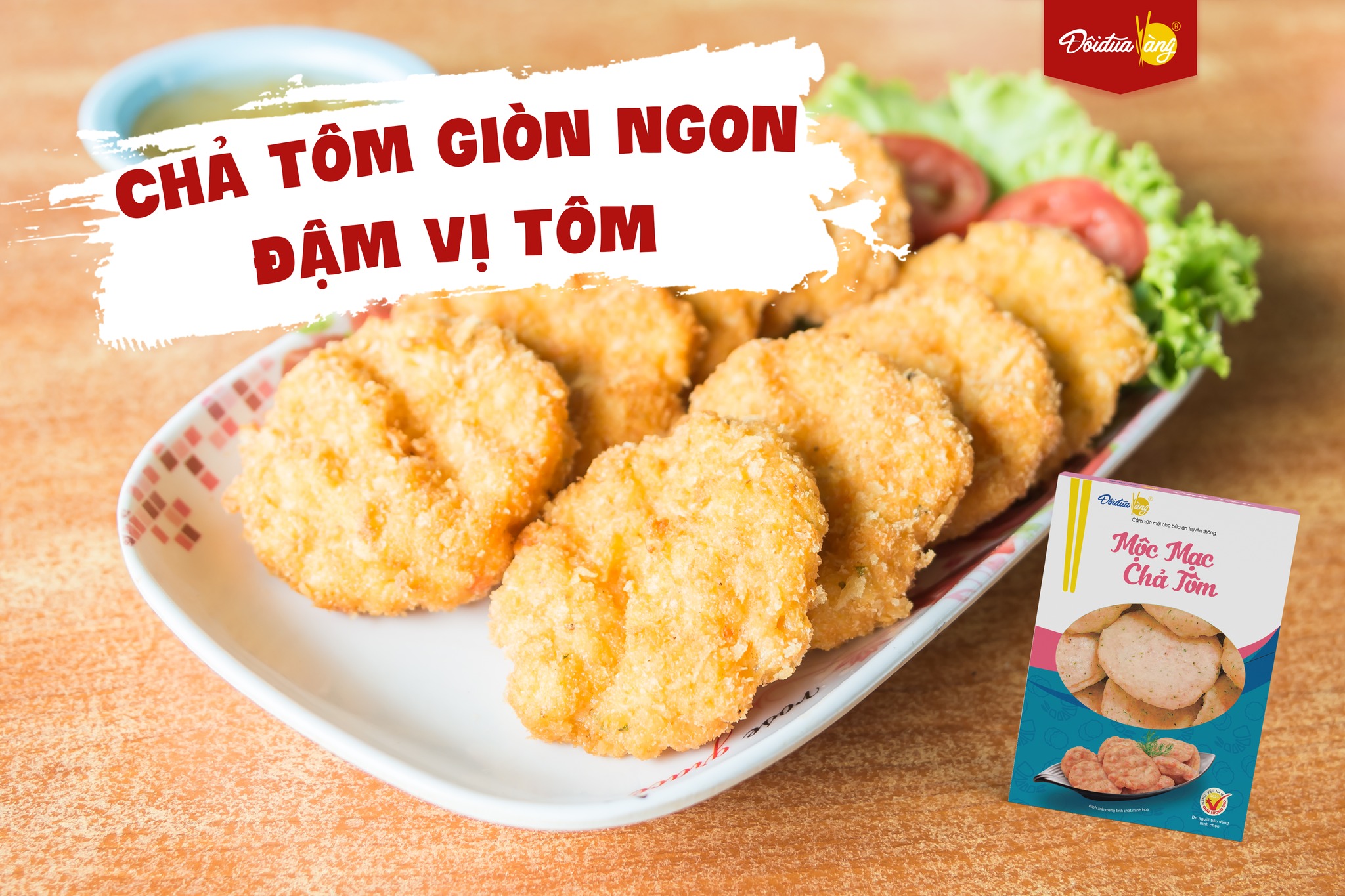 Chả Tôm Thơm Ngon 200G - Đôi đũa vàng.