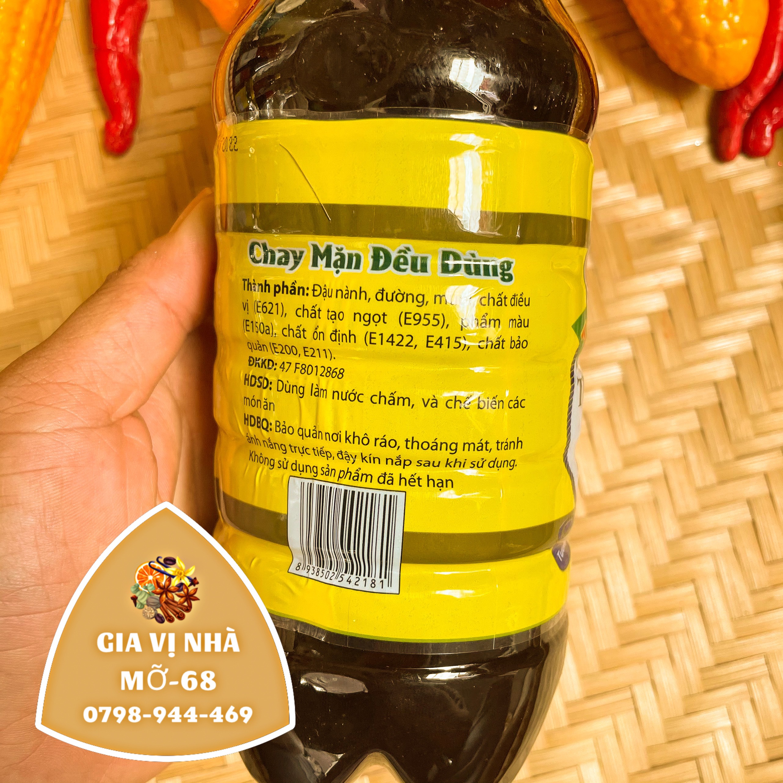 TƯƠNG ĐEN PHỞ HOA SEN - TRỌNG LƯỢNG 700GR