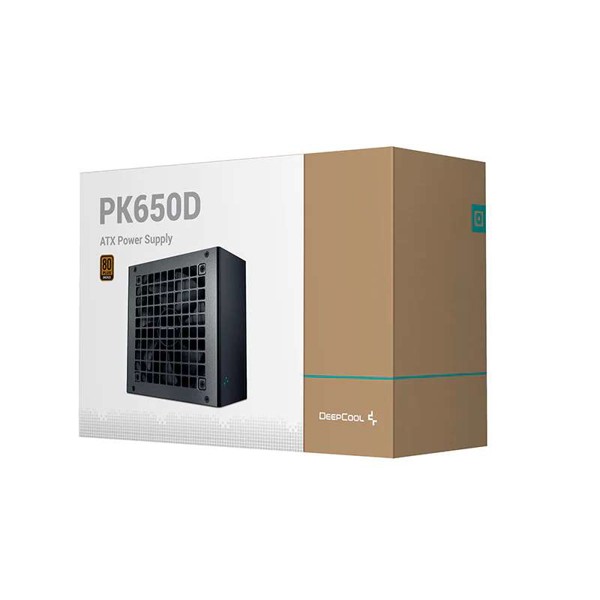 Deepcool pk650d 650W 80 PLUS Bronze (r-pk650d-fa0b-eu)-authentic