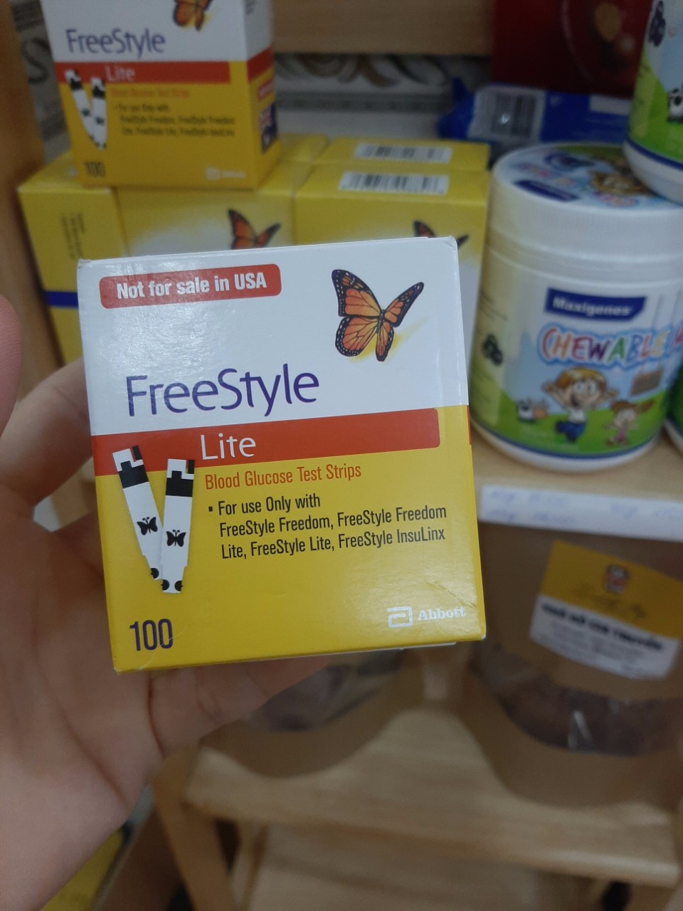 [FREESHIP] QUE THỬ ĐƯỜNG HUYẾT FREESTYLE (50 QUE- 100 QUE). ZEN HANAH