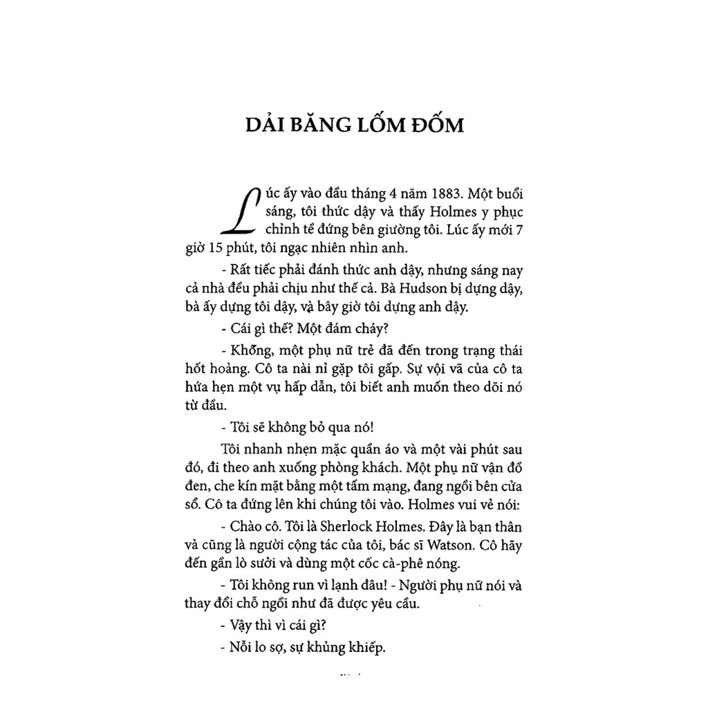 Sách - Những Cuộc Phiêu Lưu Của Sherlock Holmes (Minh Long)