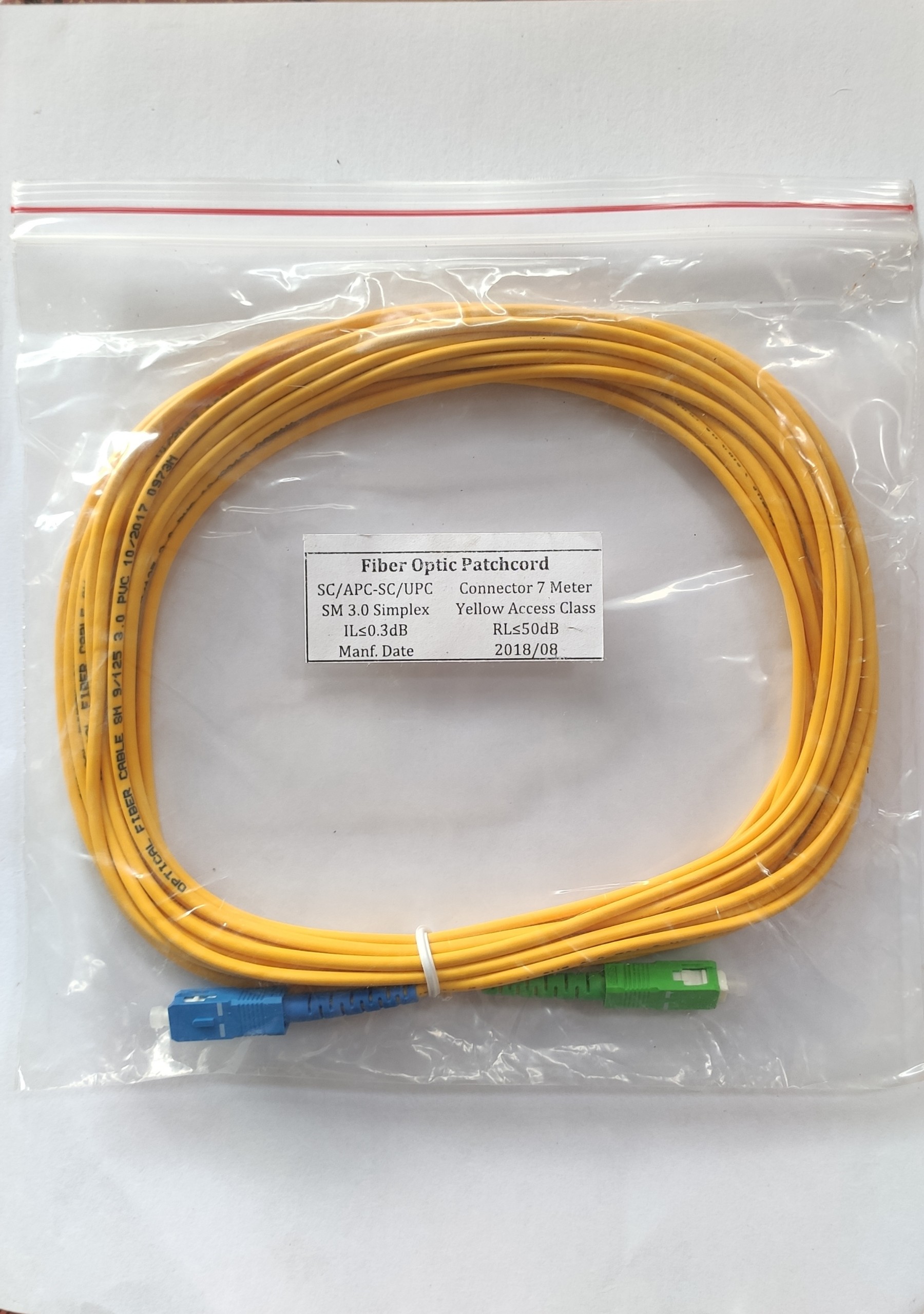 Dây nhảy quang Sc/APC-Sc/UPC dài 5m