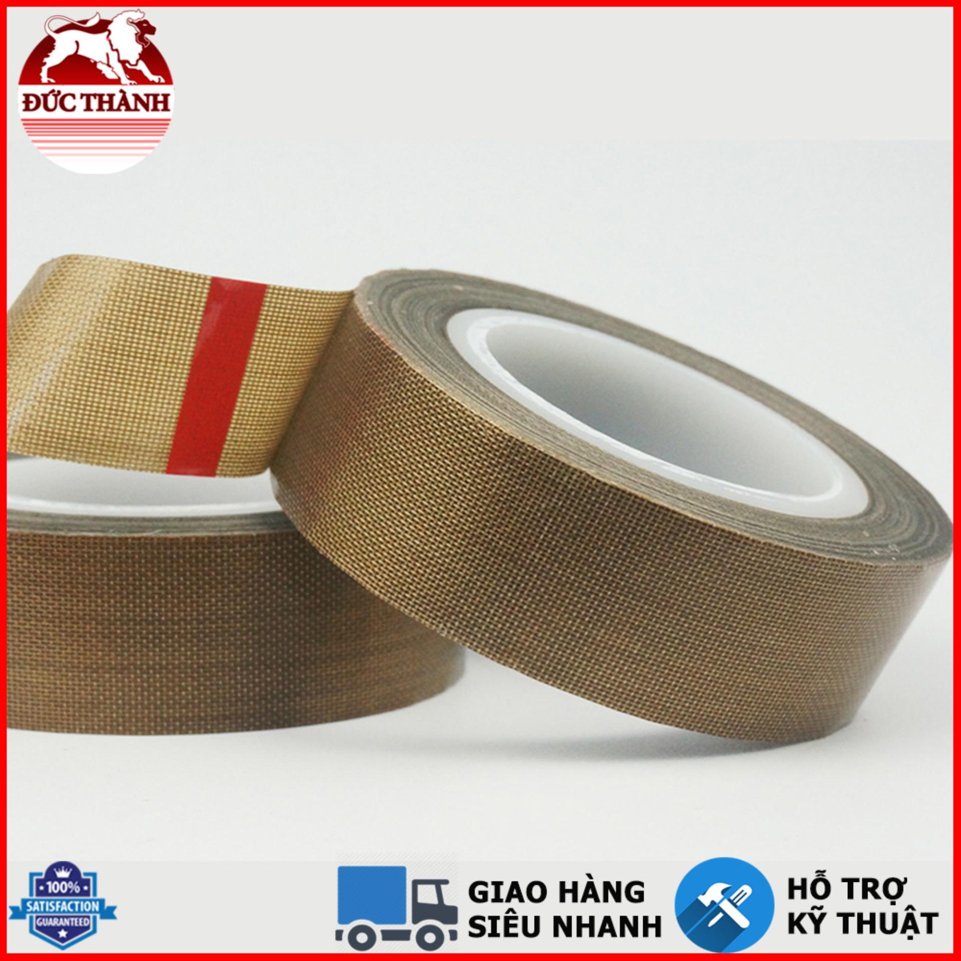 Băng keo chịu nhiệt cao PTFE Glass Cloth Tape Lidavi 108AD 0.13mmx13mmx10m