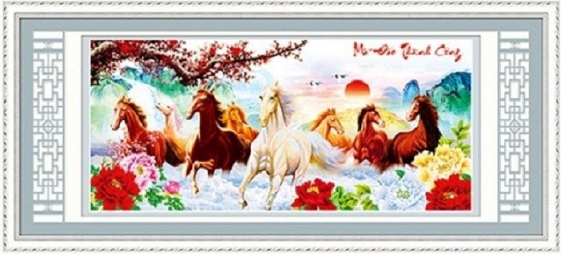 Tranh đính đá mã đáo thành công - lv184