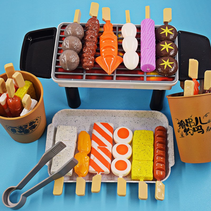 BỘ ĐỒ CHƠI BBQ NƯỚNG XIÊN QUE , CHO BÉ