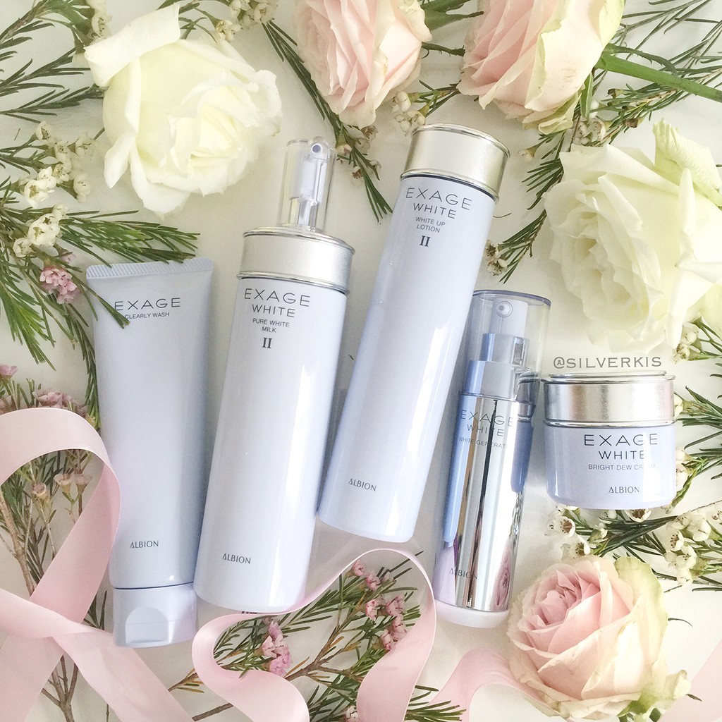 [Chính hãng] [ALBION] Sữa Rửa Mặt Sáng Da Exage CLEARLY WASH (Auth 100%, kèm bill mua từ hãng)