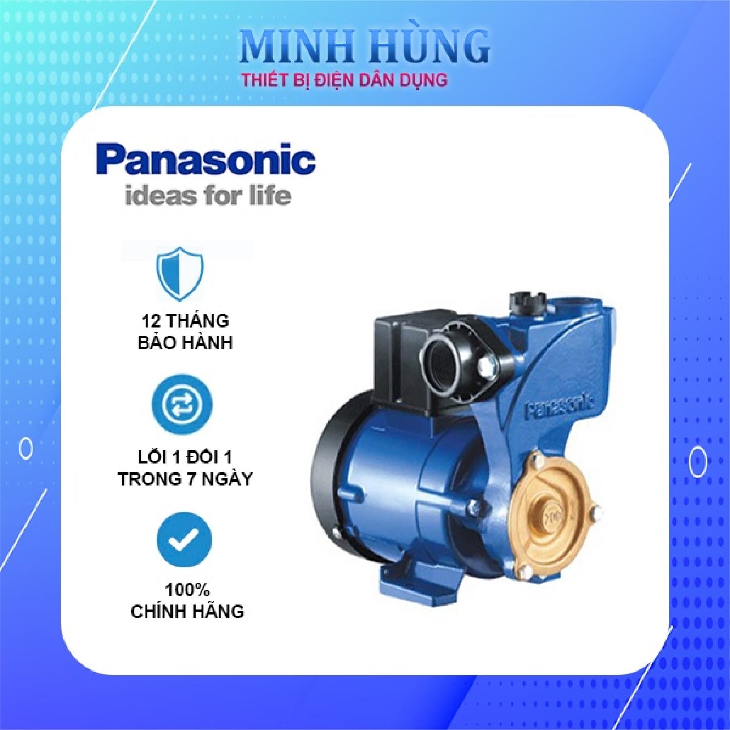 Máy bơm nước đẩy cao Panasonic GP-200JXK