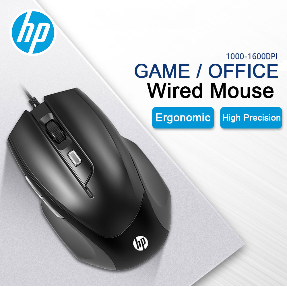 Chuột Mouse có dây HP M150. Dùng cổng USB
