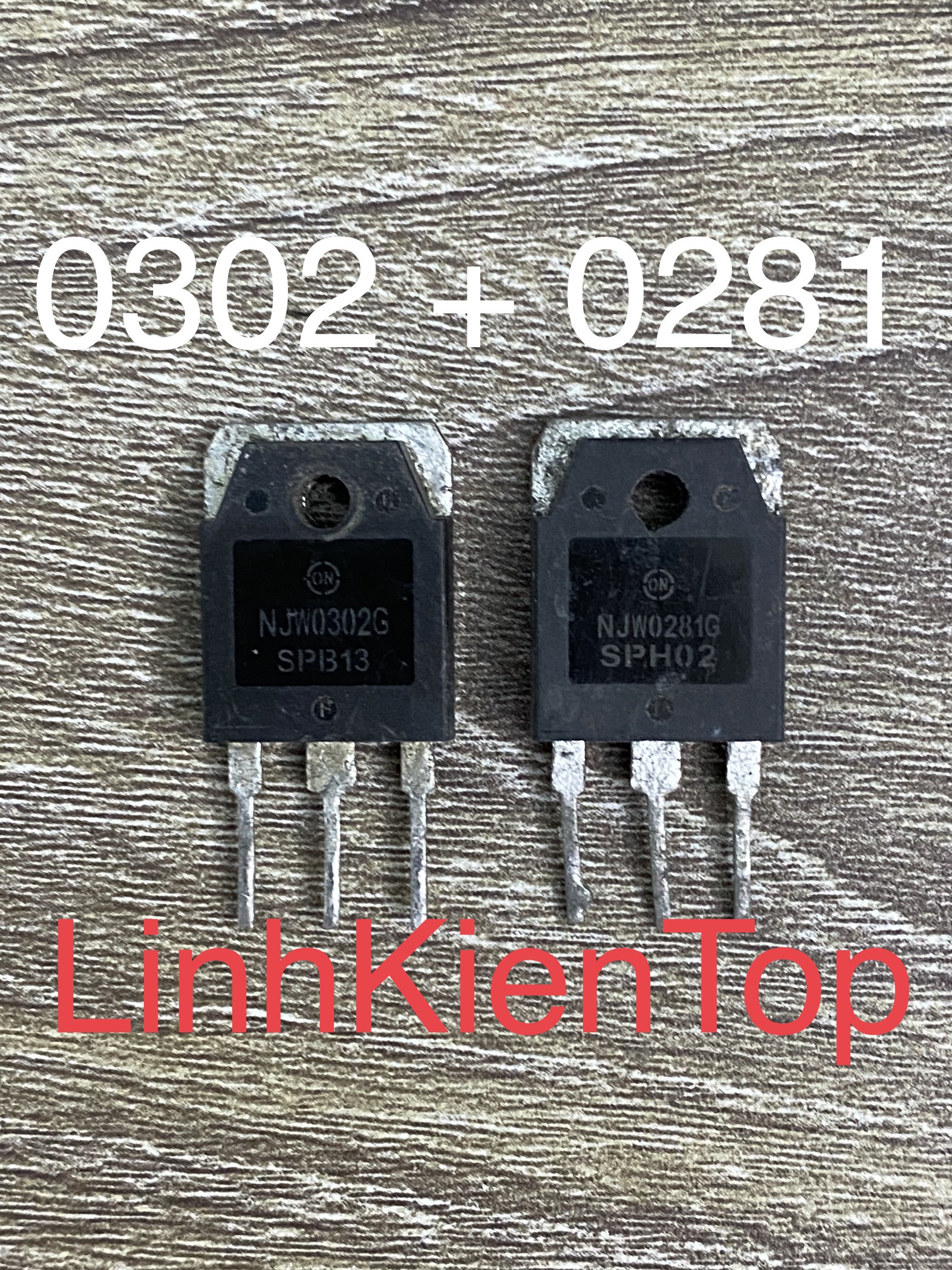 Cặp njw0302 và njw0281 tháo máy chân zin
