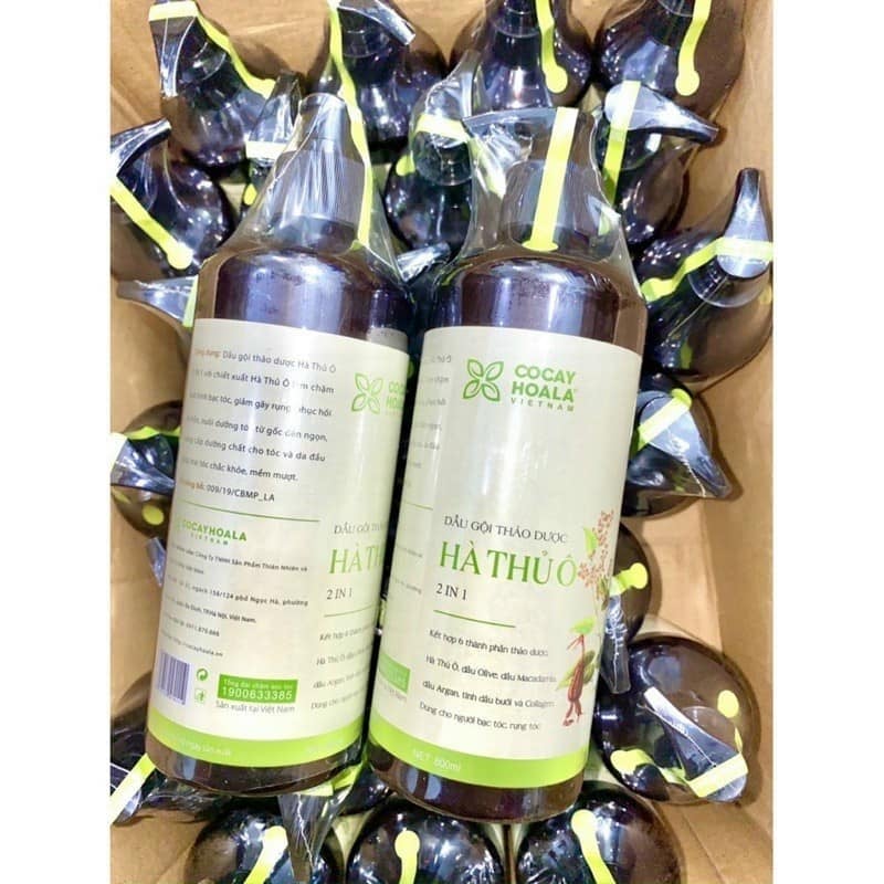Dầu gội hà thủ ô 2in1 800ml