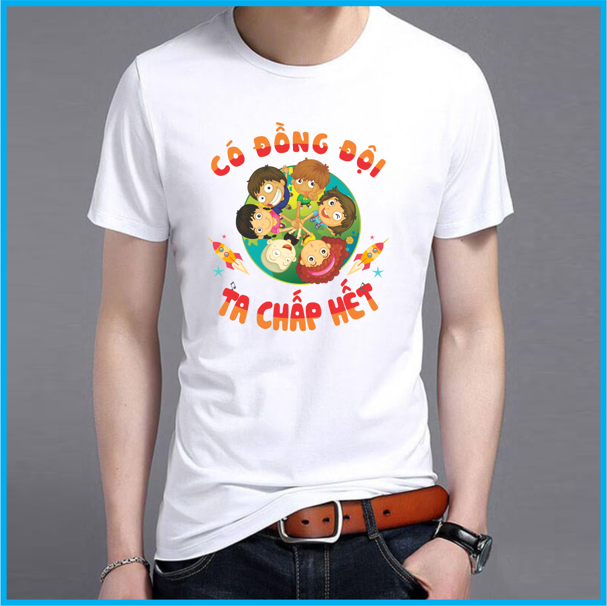 Áo nhóm - Có đồng đội, ta chấp hết