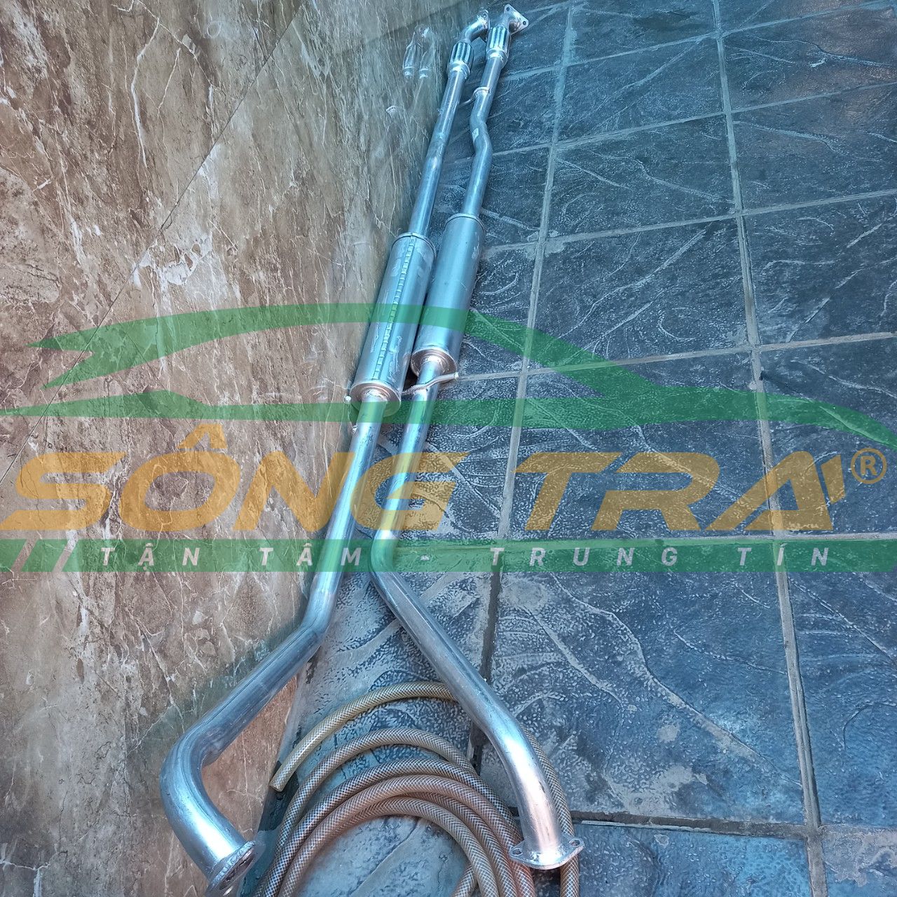 Ống xả đoạn giữa matiz 3 (vui lòng liên hệ với shop để được hỗ trợ phí vận chuyển rẻ nhất)