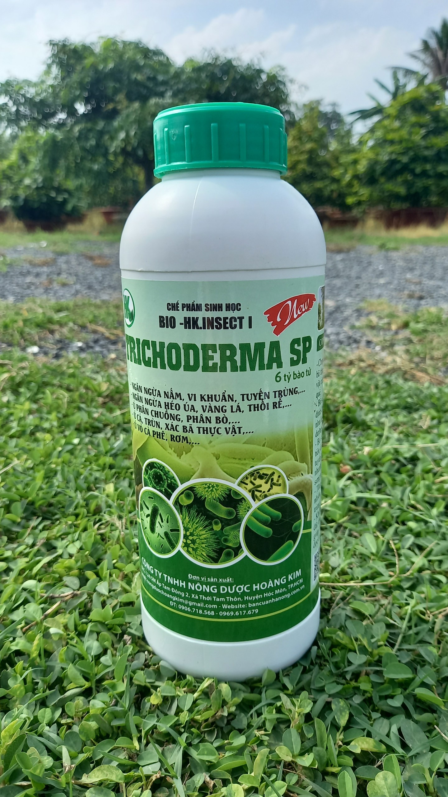 Trichoderma/Trichoderma nước/trichoderma nuoc/nam doi khang/nấm đối kháng/men ủ trichoderma/men u rac/men u phan chuong/men ủ phân chuồng (1L)_Bio - Organic