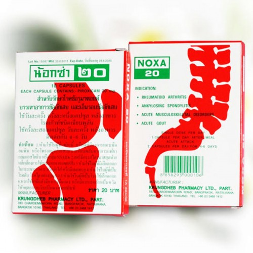 [ Chính Hãng ] Viên uống Noxa 20 Thái Lan