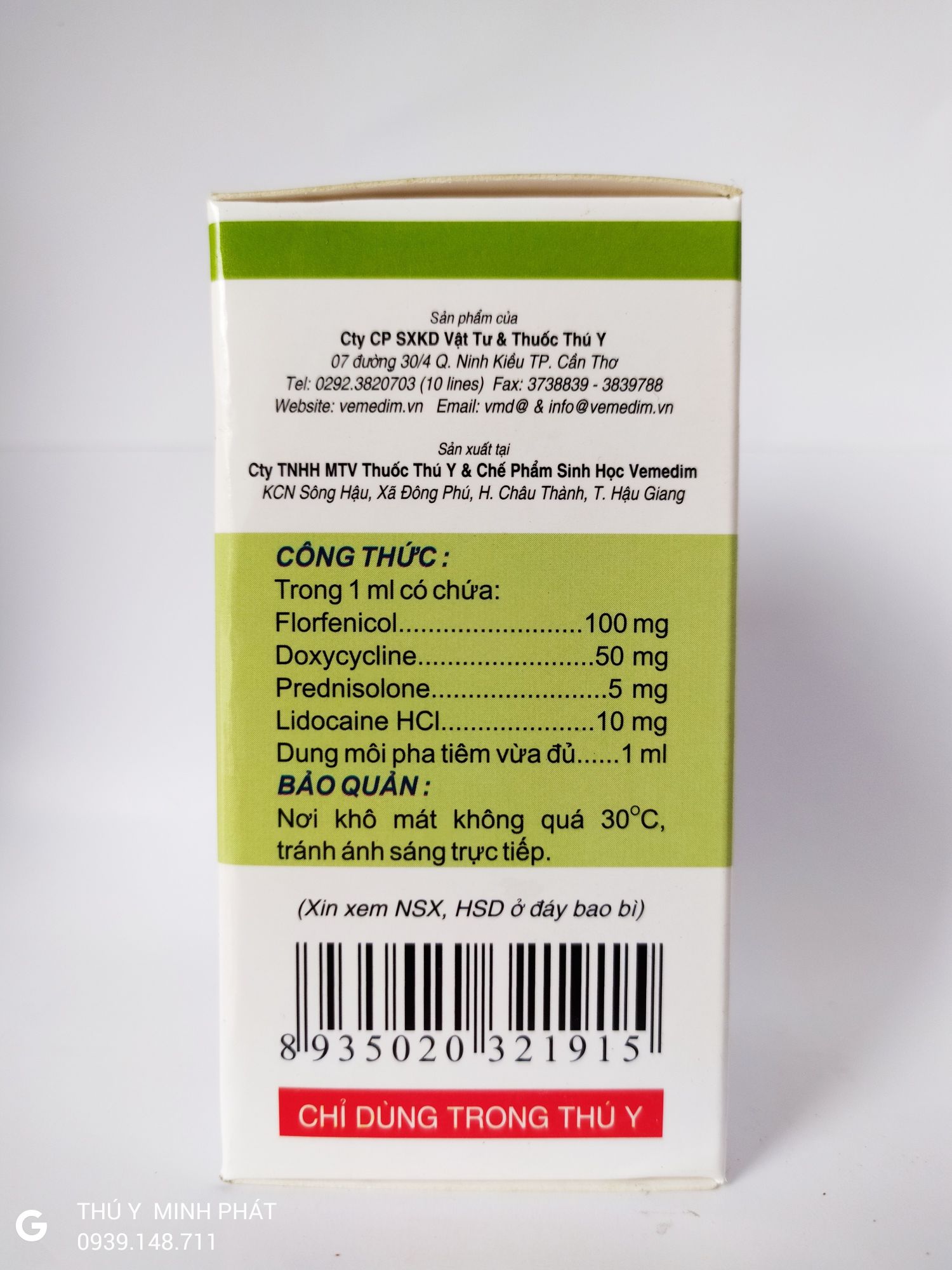 Vimefloro FDP chai 20ml (F.D.P F D P)