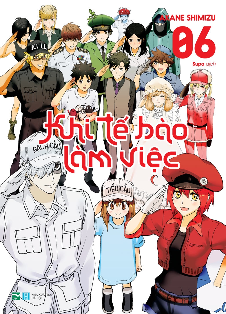 Fahasa - khi tế bào làm việc - tập 6