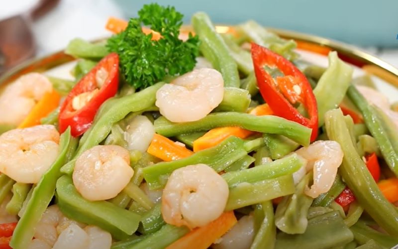 Rau tiến vua khô (Xanh Non Giòn Thượng Hạng) 500g