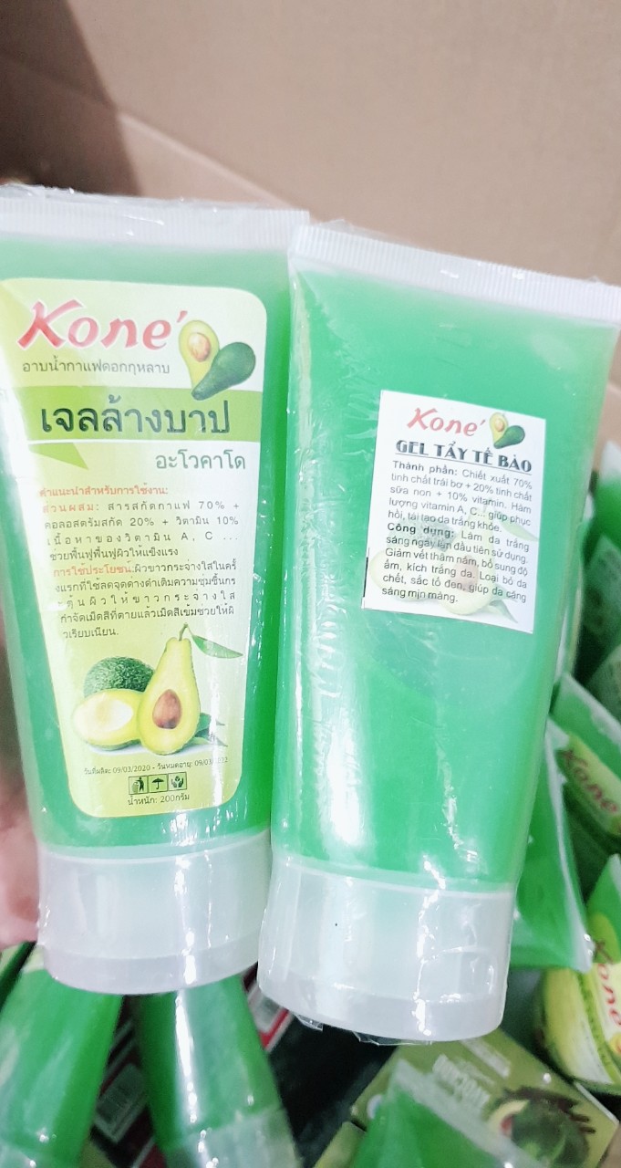 Gel mịn tẩy tế bào chết Kone Thái Lan