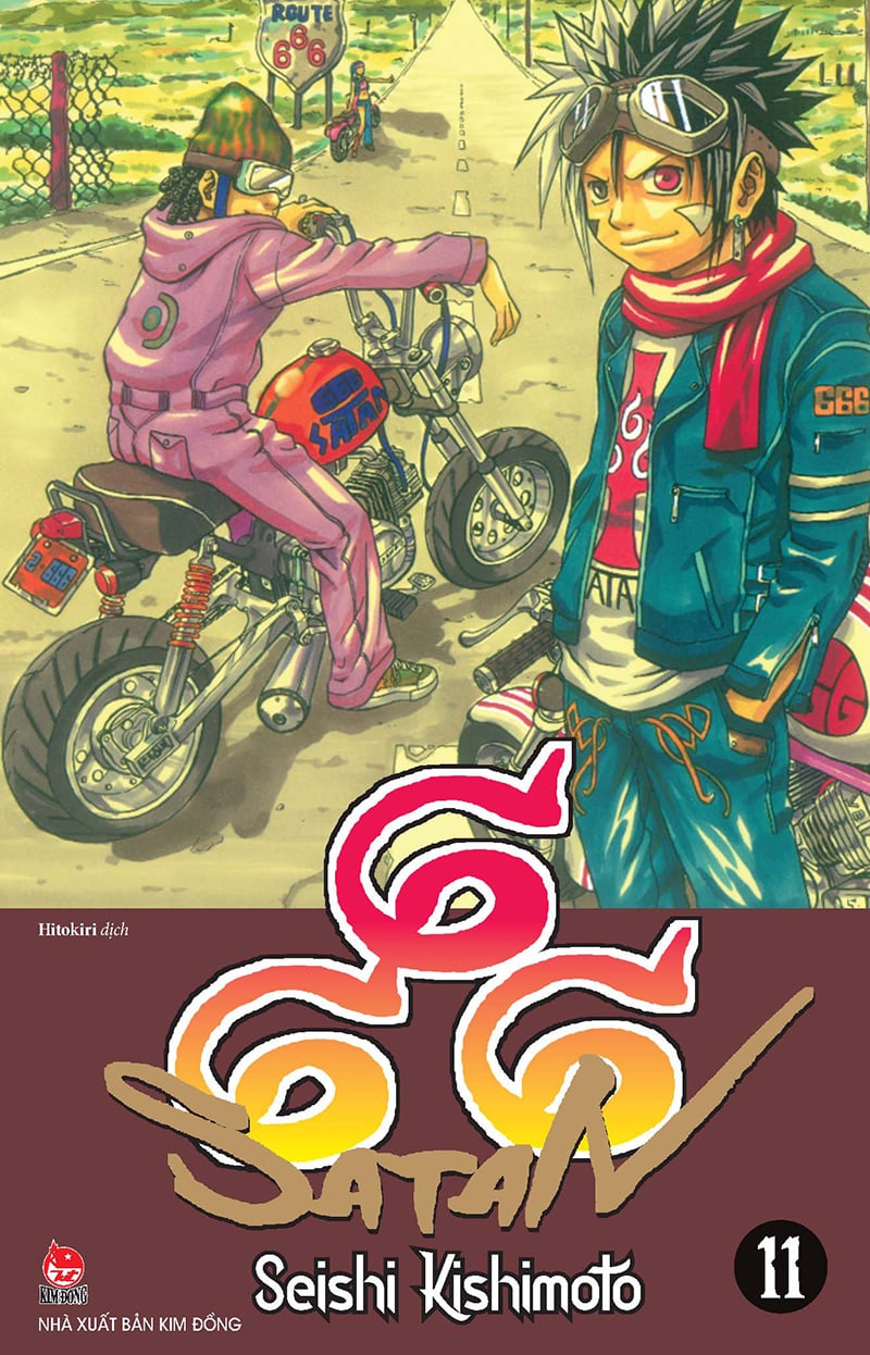 Kim Đồng - 666 Satan - Tập 11 (Tặng Kèm Bookmark Nhân Vật)