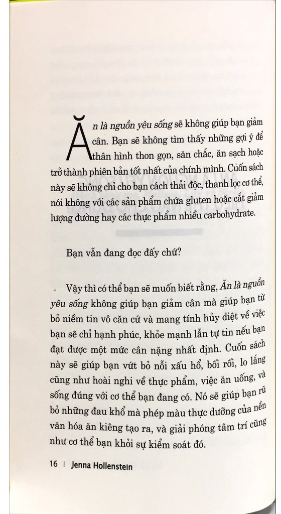 Sách - Ăn Là Nguồn Yêu Sống