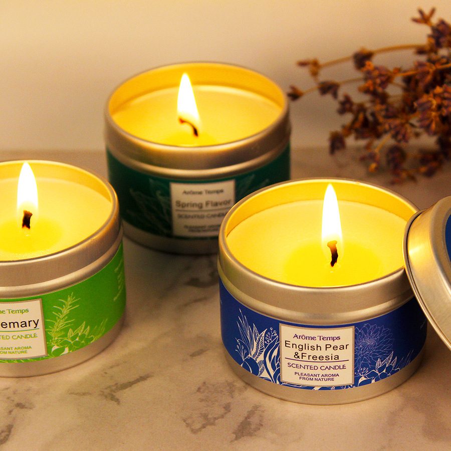Nến Thơm Không Khói Soy Wax (Arome Temps)
